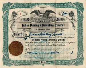 Italian Printing and Publishing Co.